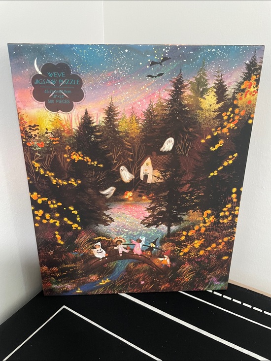 Weve Other - WEVE 500-Piece Forest Night Jigsaw Puzzle – Multicolor